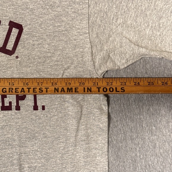 Vintage 90s Champion Harvard University College Heather Gray T-Shirt Adult Large - Picture 8 of 10